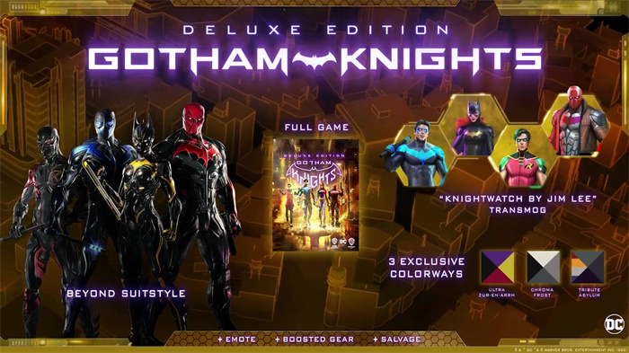 《哥谭骑士》豪华版预告 10月21日正式发售 《哥谭骑士》豪华版预告 10月21日正式发售