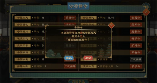 《大周列国志》委任城邑大夫方法 大周列国志城邑大夫任命方法介绍