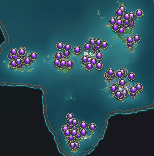 《原神》紫晶块位置1