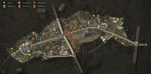 《暗区突围》管理处位置介绍 暗区突围管理处详细位置介绍1