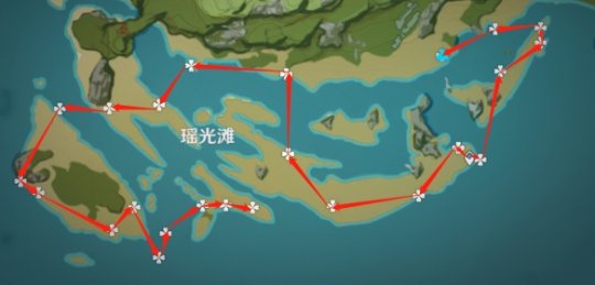 原神星螺采集路线图是什么