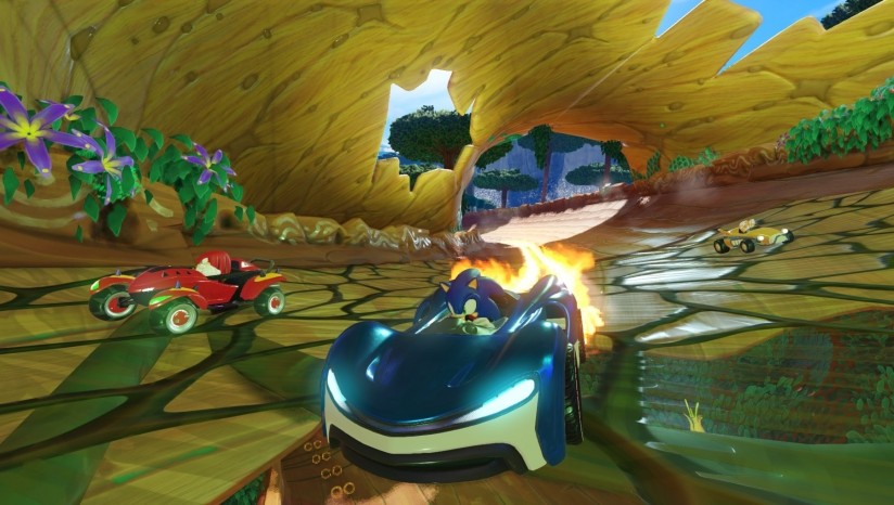 sonic racing car