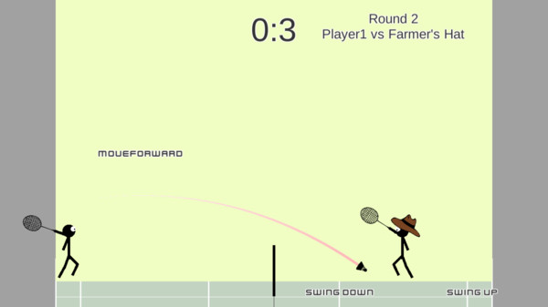 火柴人打羽毛球正版