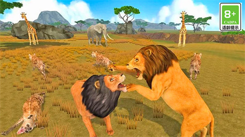 荒野动物狮子模拟最新版