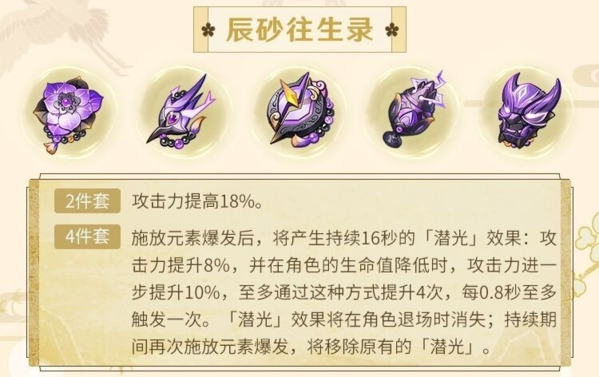 《原神》2.6版本新增圣遗物介绍 原神1