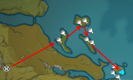 《原神》青蛙分布图汇总 原神青蛙哪里多2