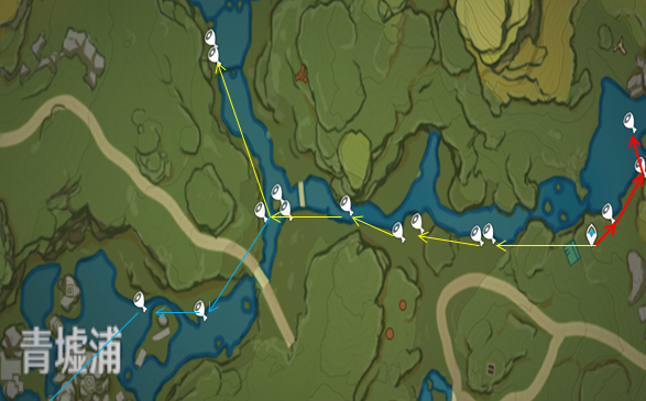 《原神》青蛙分布图汇总 原神青蛙哪里多4