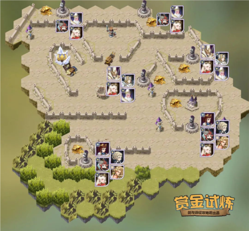 《剑与远征》sp光女赏金试炼攻略 剑与远征sp光女赏金试炼通关路线图攻略