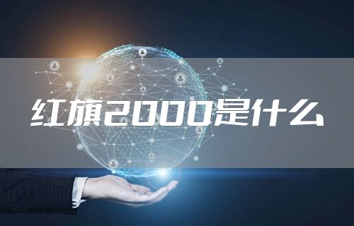 红旗2000是什么