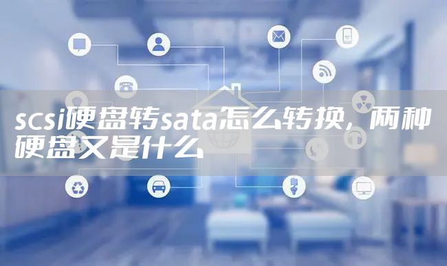 scsi硬盘转sata怎么转换，两种硬盘又是什么