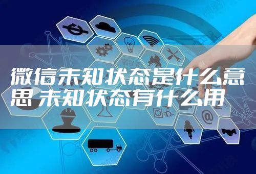 微信未知状态是什么意思 未知状态有什么用