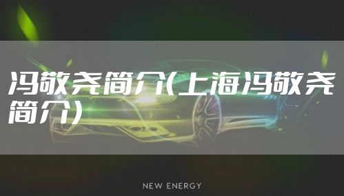 冯敬尧简介（上海冯敬尧简介）