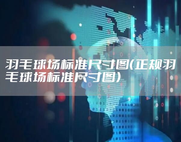 羽毛球场标准尺寸图（正规羽毛球场标准尺寸图）