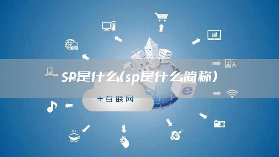 SP是什么（sp是什么简称）