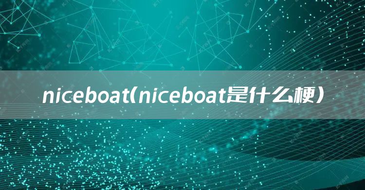 niceboat（niceboat是什么梗）