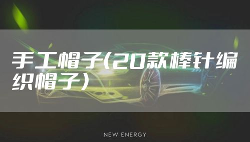 手工帽子（20款棒针编织帽子）