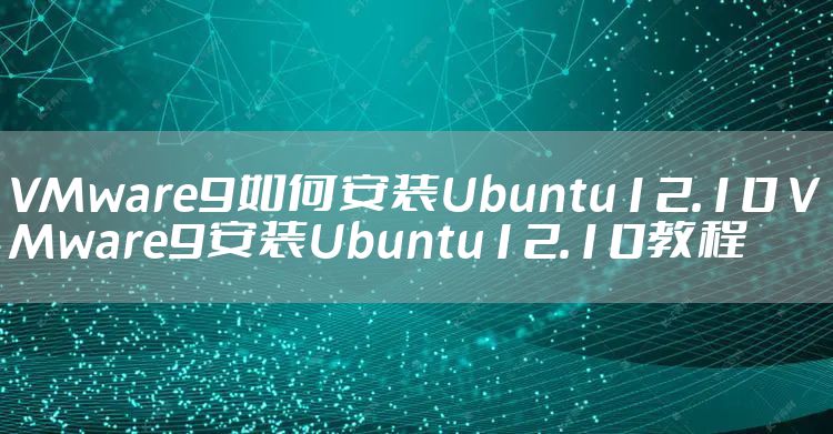 VMware9如何安装Ubuntu12.10 VMware9安装Ubuntu12.10教程