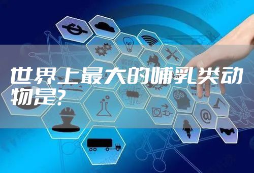 世界上最大的哺乳类动物是？