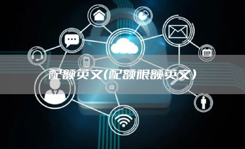 配额英文（配额限额英文）