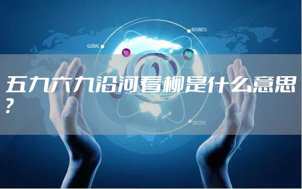 五九六九沿河看柳是什么意思？