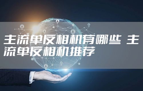 主流单反相机有哪些  主流单反相机推荐