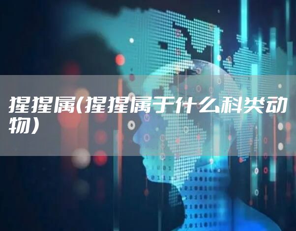 猩猩属（猩猩属于什么科类动物）