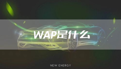 WAP是什么