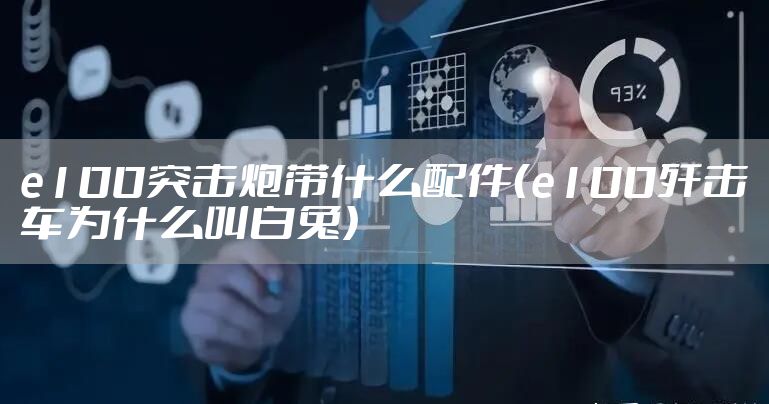 e100突击炮带什么配件（e100歼击车为什么叫白兔）