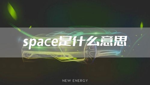 space是什么意思