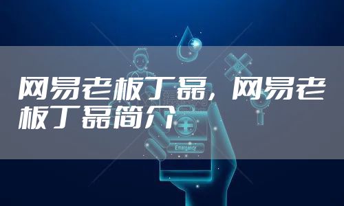 网易老板丁磊,网易老板丁磊简介