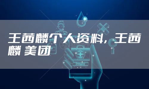 王茜麟个人资料，王茜麟 美团