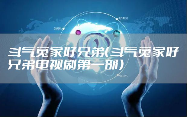 斗气冤家好兄弟（斗气冤家好兄弟电视剧第一部）