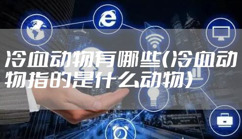 冷血动物有哪些（冷血动物指的是什么动物）