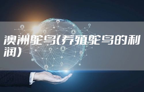 澳洲鸵鸟(养殖鸵鸟的利润)