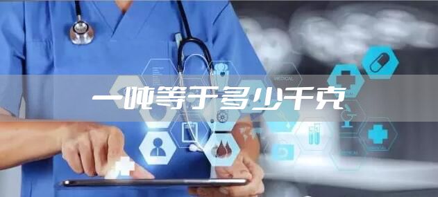 一吨等于多少千克