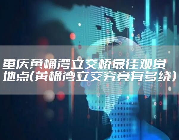 重庆黄桷湾立交桥最佳观赏地点(黄桷湾立交究竟有多绕)