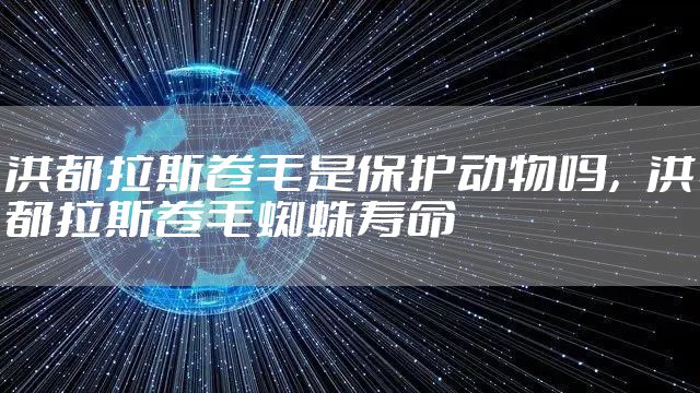 洪都拉斯卷毛是保护动物吗，洪都拉斯卷毛蜘蛛寿命