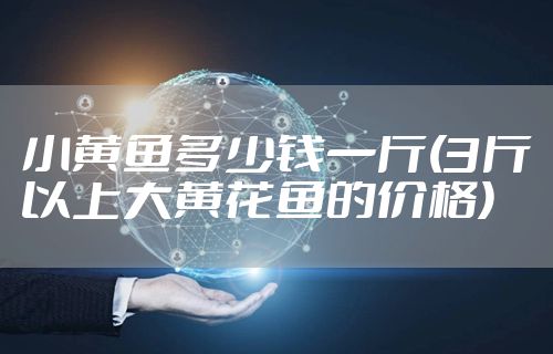 小黄鱼多少钱一斤(3斤以上大黄花鱼的价格)