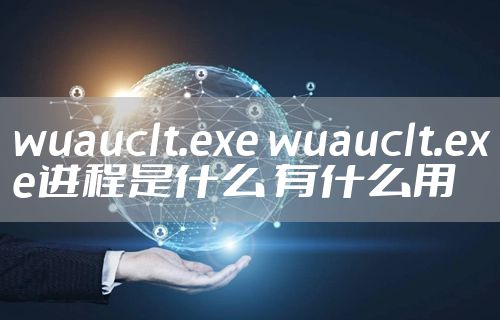 wuauclt.exe wuauclt.exe进程是什么 有什么用