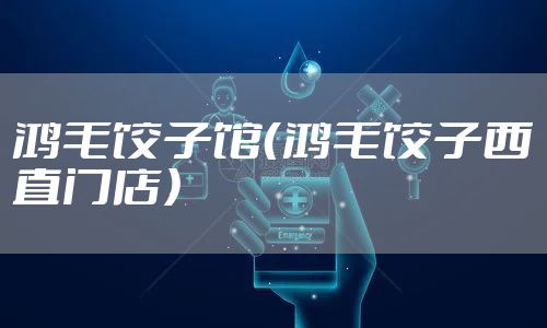 鸿毛饺子馆（鸿毛饺子西直门店）