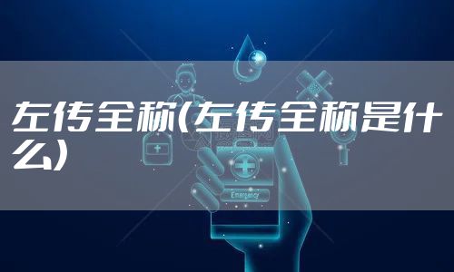 左传全称(左传全称是什么)