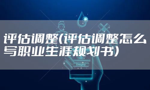 评估调整（评估调整怎么写职业生涯规划书）