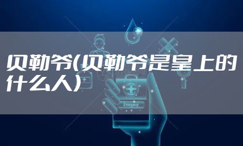 贝勒爷（贝勒爷是皇上的什么人）