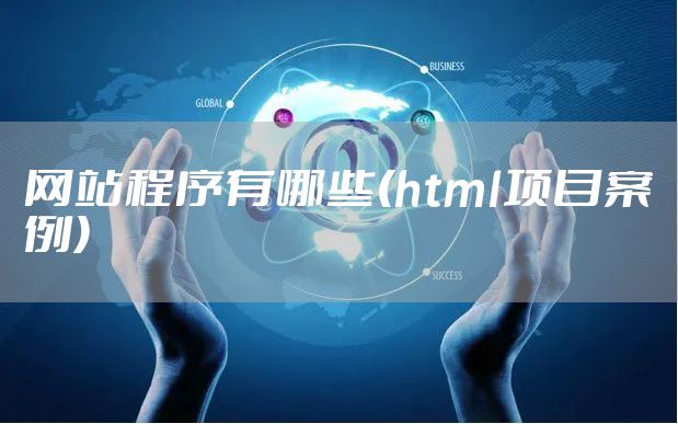 网站程序有哪些(html项目案例)