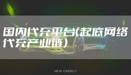 国内代充平台（起底网络代充产业链）