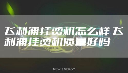 飞利浦挂烫机怎么样 飞利浦挂烫机质量好吗