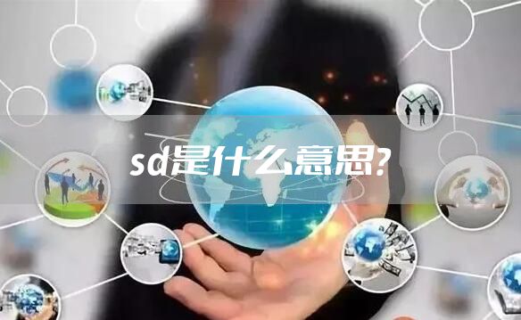 sd是什么意思?