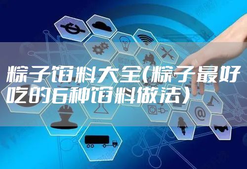 粽子馅料大全(粽子最好吃的6种馅料做法)