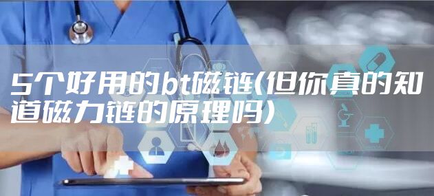 5个好用的bt磁链（但你真的知道磁力链的原理吗）