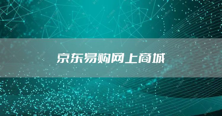 京东易购网上商城